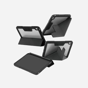 Housse PanzerGlass Essential Case Noir pour Apple iPad 11" (2025) et iPad 10.9" (2022) - Miniature 4