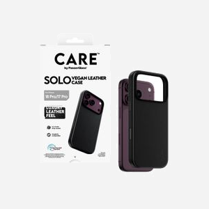 PanzerGlass CARE Solo Vegan Leather Case Noir avec MagSafe pour iPhone 2026 Pro et iPhone 17 Pro - Miniature 5