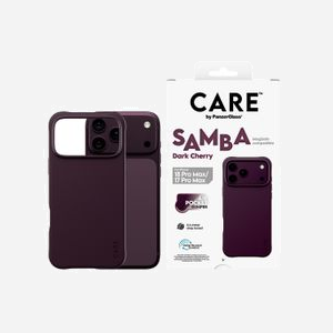 PanzerGlass CARE Samba Case Dark Cherry avec MagSafe pour iPhone 2026 Pro Max et 17 Pro Max Violet - Miniature 2
