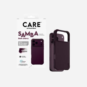 PanzerGlass CARE Samba Case Dark Cherry avec MagSafe pour iPhone 2026 Pro Max et 17 Pro Max Violet - Miniature 5