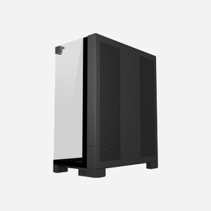 FSP U691-BP Ultra Tower Noir ATX avec ventilateur arrière 120mm support 3.5" et 2.5" SSD 258x451x568mm - Miniature 2