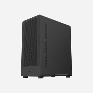 FSP M221-BA Midi Tower Noir avec ventilateur arrière 120 mm et support disques 3.5" et 2.5" - Miniature 3