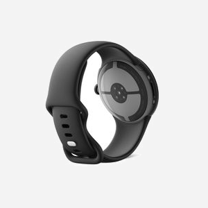 Montre connectée Google Pixel Watch 5 45 mm AMOLED écran tactile 64 Go Wifi GPS 465 mAh Noir - Miniature 2