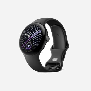 Montre connectée Google Pixel Watch 5 45 mm AMOLED écran tactile 64 Go Wifi GPS 465 mAh Noir - Miniature 4