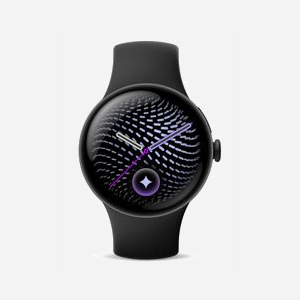 Google Pixel Watch 5 41 mm AMOLED Écran tactile 64 Go Wifi GPS 322 mAh Or bracelet Rose - Miniature 1