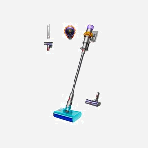 Dyson V15s Detect Submarine Aspirateur-balai 2 en 1 sans sac 0,77L sec&humide 660W 60min Nickel Jaune