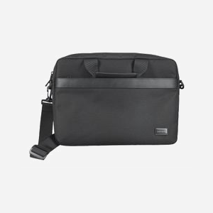 4smarts 541763 Sac Toploader 16" 2 compartiments monochromatique noir 440 g avec sangle épaule et poignée