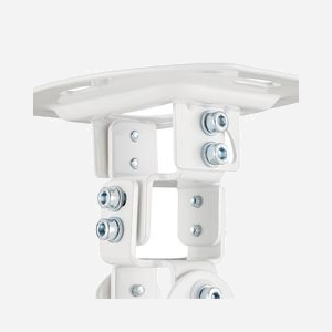 Support plafond LogiLink BP0057 blanc pour projecteur charge max 13,5 kg 150x334x334 mm certifié RoHS - Miniature 5