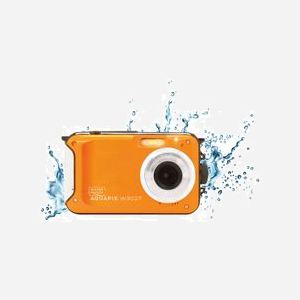 Easypix W3027 Wave Appareil-photo compact 5 MP 1280x720 pixels Full HD 1920x1080 4x zoom numérique 2.7" écran orange - Miniature 1