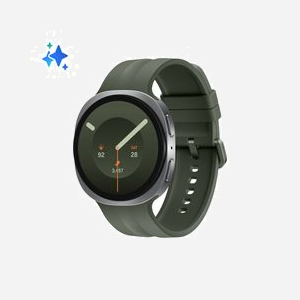Montre Samsung Galaxy Watch9 44 mm AMOLED 1.5" 480x480 pixels Écran tactile Argent Wifi GPS Snapdragon Wear Elite 390 mAh