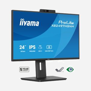 iiyama ProLite XB2497HSNH-B1 écran LED 23.8" Full HD 1920x1080 mat 16:9 178° USB 3.2 Gen 1 VESA noir