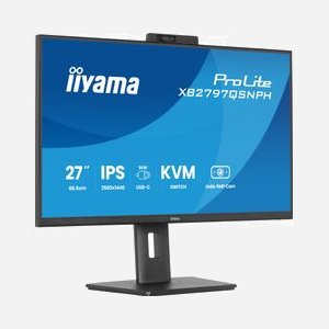 iiyama ProLite XB2797QSNPH-B1 écran 27" Quad HD 2560x1440 LED mat 16:9 178° USB 3.2 Gen 1 VESA noir - Miniature 5