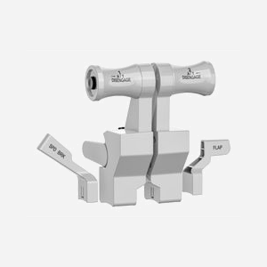 MOZA TQB Throttle Module Manche de vol blanc 270g dimensions 69x182mm référence MOZ-AS015