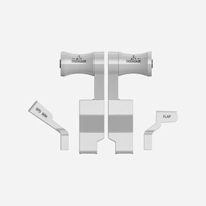 MOZA TQB Throttle Module Manche de vol blanc 270g dimensions 69x182mm référence MOZ-AS015 - Miniature 2
