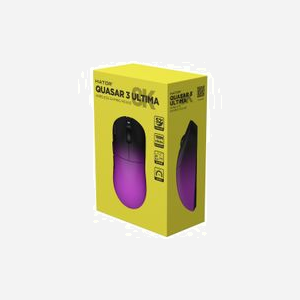 HATOR Quasar 3 Ultima 8K souris gaming droitier optique 30000 DPI RF Wireless Bluetooth USB Type-C noir violet - Miniature 4