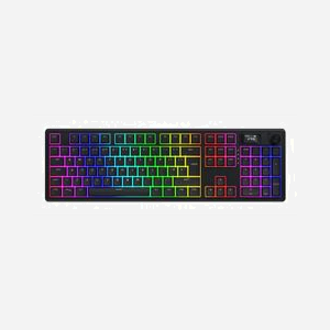 HATOR Skyfall 100 Pro Wireless clavier mécanique gaming USB RF Bluetooth Aurum Vanila Linear Silent Switches RGB ISO QWERTY/QWERTZ/AZERTY noir