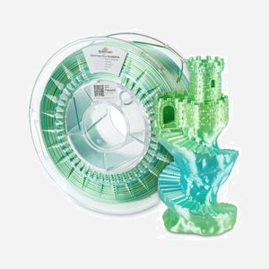 Spectrum Filaments 81018 filament PLA soie multicolore Ocean Melange 1,75 mm 1 kg boîte