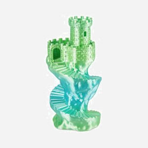 Spectrum Filaments 81018 filament PLA soie multicolore Ocean Melange 1,75 mm 1 kg boîte - Miniature 5