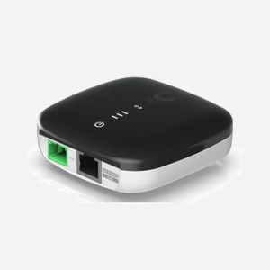 ONU Ubiquiti WaveFiber 2488 Mbit/s convertisseur fibre optique SC/APC 1490nm 20km Ethernet 2.5GbE 24V - Miniature 1