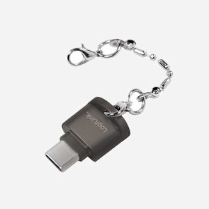 Lecteur de carte mémoire LogiLink CR0039 USB 2.0 MicroSD/MicroSDHC/MicroSDXC 480 Mbit/s gris compact