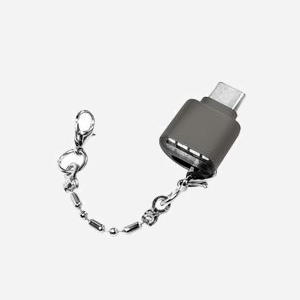 Lecteur de carte mémoire LogiLink CR0039 USB 2.0 MicroSD/MicroSDHC/MicroSDXC 480 Mbit/s gris compact - Miniature 2
