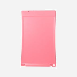 Tablette d'écriture LCD LogiLink AA0181 10 pouces rose pour enfants avec batterie CR2016 157x253x8mm - Miniature 2