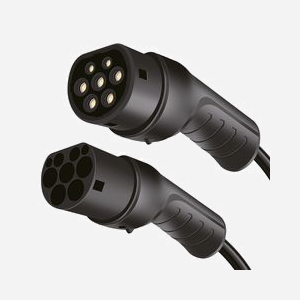 Câble de recharge LogiLink EVC0121 Type 2 vers Type 2 5m 22kW 32A triphasé 480V noir pour véhicules électriques - Miniature 2