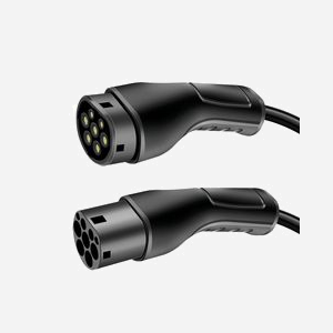 Câble de recharge LogiLink EVC0121 Type 2 vers Type 2 5m 22kW 32A triphasé 480V noir pour véhicules électriques - Miniature 5