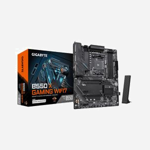 Carte mère GIGABYTE B550 X GAMING Socket AM4 chipset AMD B550 WiFi 7 ATX pour processeurs Ryzen - Miniature 1