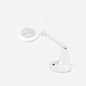 Lampe-loupe LogiLink WZ0059 LED avec agrandissement 1,75x et 4x alimentation secteur 230V 50Hz - Miniature 3