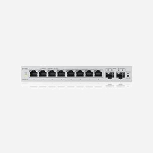 Switch Zyxel GS1200-10v3 géré L2 8 ports Gigabit Ethernet 10/100/1000 capacité 20Gbit/s format bureau gris - Miniature 3