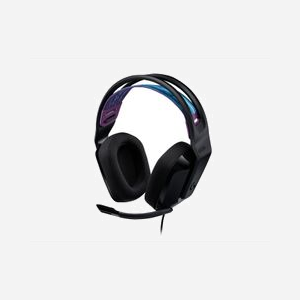 Casque gaming filaire Logitech G G335 jack 3.5mm transducteurs 40mm 240g avec micro et bandeau suspension