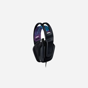 Casque gaming filaire Logitech G G335 jack 3.5mm transducteurs 40mm 240g avec micro et bandeau suspension - Miniature 2