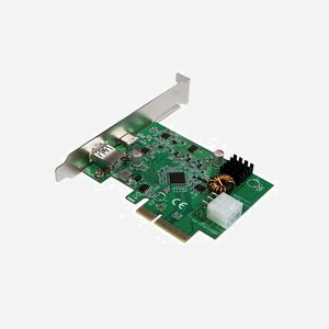 Carte contrôleur LogiLink PC0089 PCIe vers USB 3.2 Gen 2 10Gbit/s compatible Windows et Linux - Miniature 2