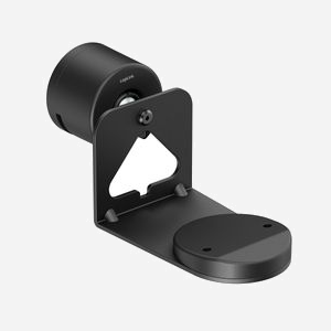 Support mural LogiLink BP0207 pour haut-parleurs en acier et plastique noir charge max 5kg 184x80x96mm
