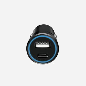 Chargeur LogiLink PA0300 universel 4 ports USB 2.0 et USB-C charge rapide 3A secteur et allume-cigare noir - Miniature 4