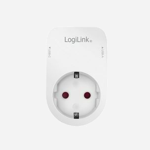 Chargeur LogiLink PA0259 universel secteur 230V avec USB 2.0 et USB Type-C IP20 blanc pour intérieur - Miniature 2