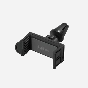 Support voiture LogiLink AA0113 passif pour smartphone fixation tableau de bord ou grille ventilation noir