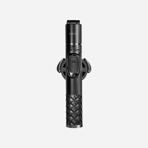 Perche à selfie LogiLink BT0069 Bluetooth pour smartphone batterie 55mAh autonomie 6h extension 123cm noir - Miniature 1