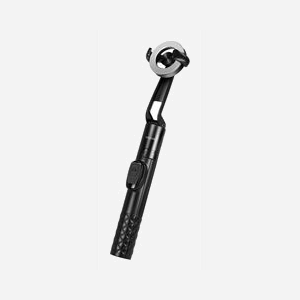 Perche à selfie LogiLink BT0069 Bluetooth pour smartphone batterie 55mAh autonomie 6h extension 123cm noir - Miniature 2