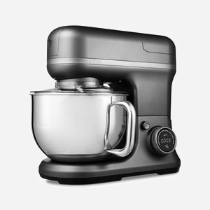 Robot de cuisine MEDION MD18440 1200W bol inox 5L avec blender 1,5L 8 vitesses gris - Miniature 2