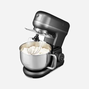 Robot de cuisine MEDION MD18440 1200W bol inox 5L avec blender 1,5L 8 vitesses gris - Miniature 4