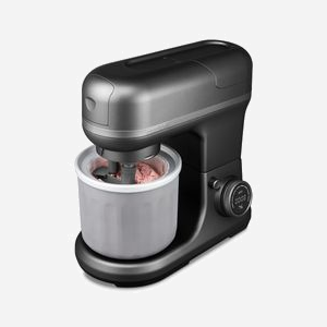 Robot de cuisine MEDION MD18440 1200W bol inox 5L avec blender 1,5L 8 vitesses gris - Miniature 5
