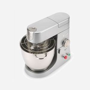 Robot culinaire Kenwood Chef XL Pro 1700W bol inox 6,7L commande rotative boutons corps métal argent - Miniature 2