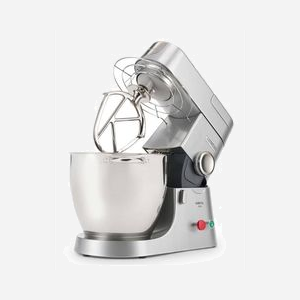 Robot culinaire Kenwood Chef XL Pro 1700W bol inox 6,7L commande rotative boutons corps métal argent - Miniature 3