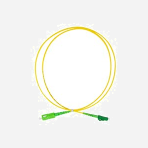 Câble fibre optique LogiLink FPSLS01 SC/LC 1m OS2 monomode 9µm jaune pour réseaux InfiniBand - Miniature 2