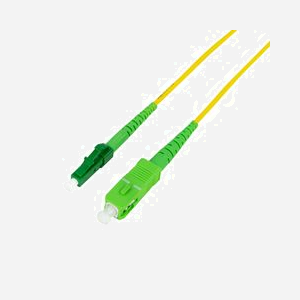 Câble fibre optique LogiLink FPSLS01 SC/LC 1m OS2 monomode 9µm jaune pour réseaux InfiniBand - Miniature 3