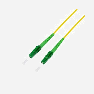 Câble fibre optique LogiLink FPSLC00 LC/APC vers LC 0,5m monomode G.657.A2 9µm jaune - Miniature 1