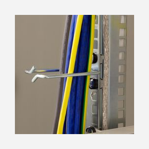 Anneau pour câble LogiLink OR0002 pour rack 19 pouces en acier argenté kit de 2 pièces 70g - Miniature 4