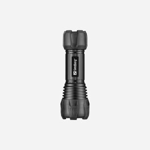 Lampe torche LED Sandberg Survivor Torch 421-07 zoom réglable étanche aluminium pour batterie AAA noir - Miniature 2